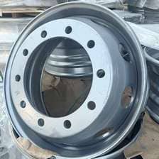 Колесный диск Китай RS Грузовой автомобиль 11.75х22.5/10х335 D281 16мм ET0 серебристый с вент.